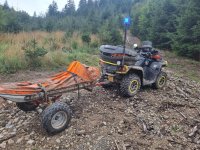 Náročné sobotní odpoledne pro beskydské záchranáře. Bouřka zlámané stromy a vážná zranění.