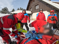 HS Jizerských hor zasahovala u nárazu lyžaře do stromu