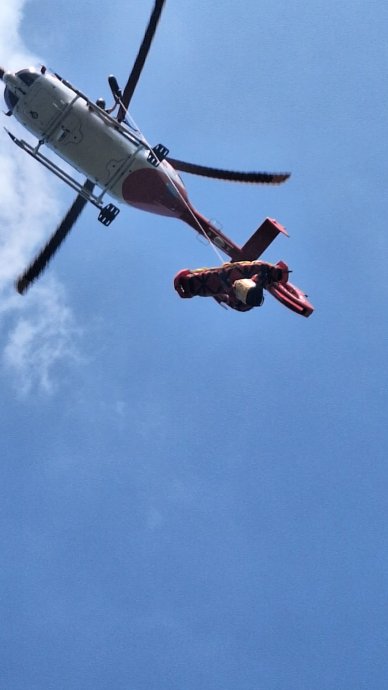 Poraněná cyklistka na Velkém Lipovém