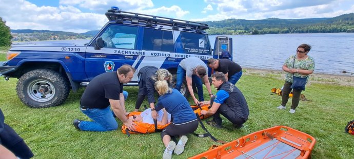 Výuka chování v krizových situacích na Lipně