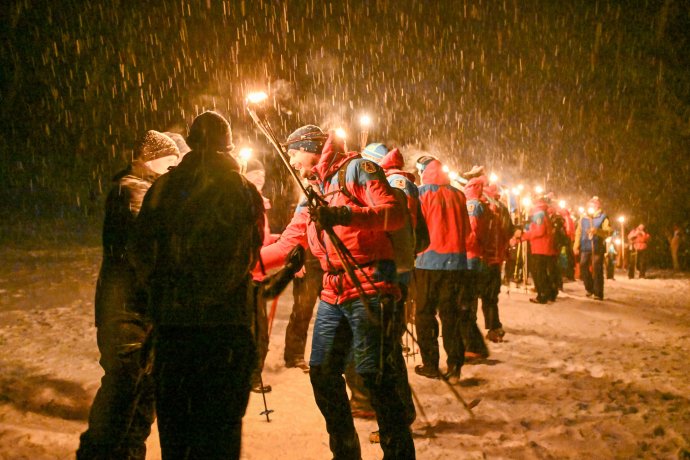 Tradice opět ozářila šumavský Špičák
