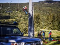 Horští záchranáři z celé republiky cvičili na Dolní Moravě